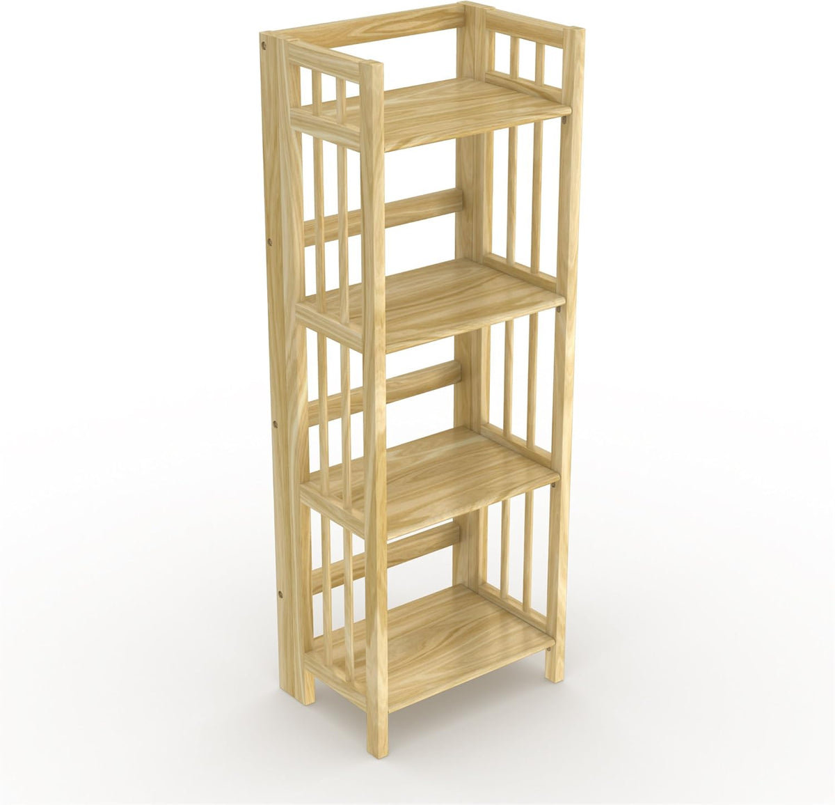 Folding Bookcase Bookshelf Z957