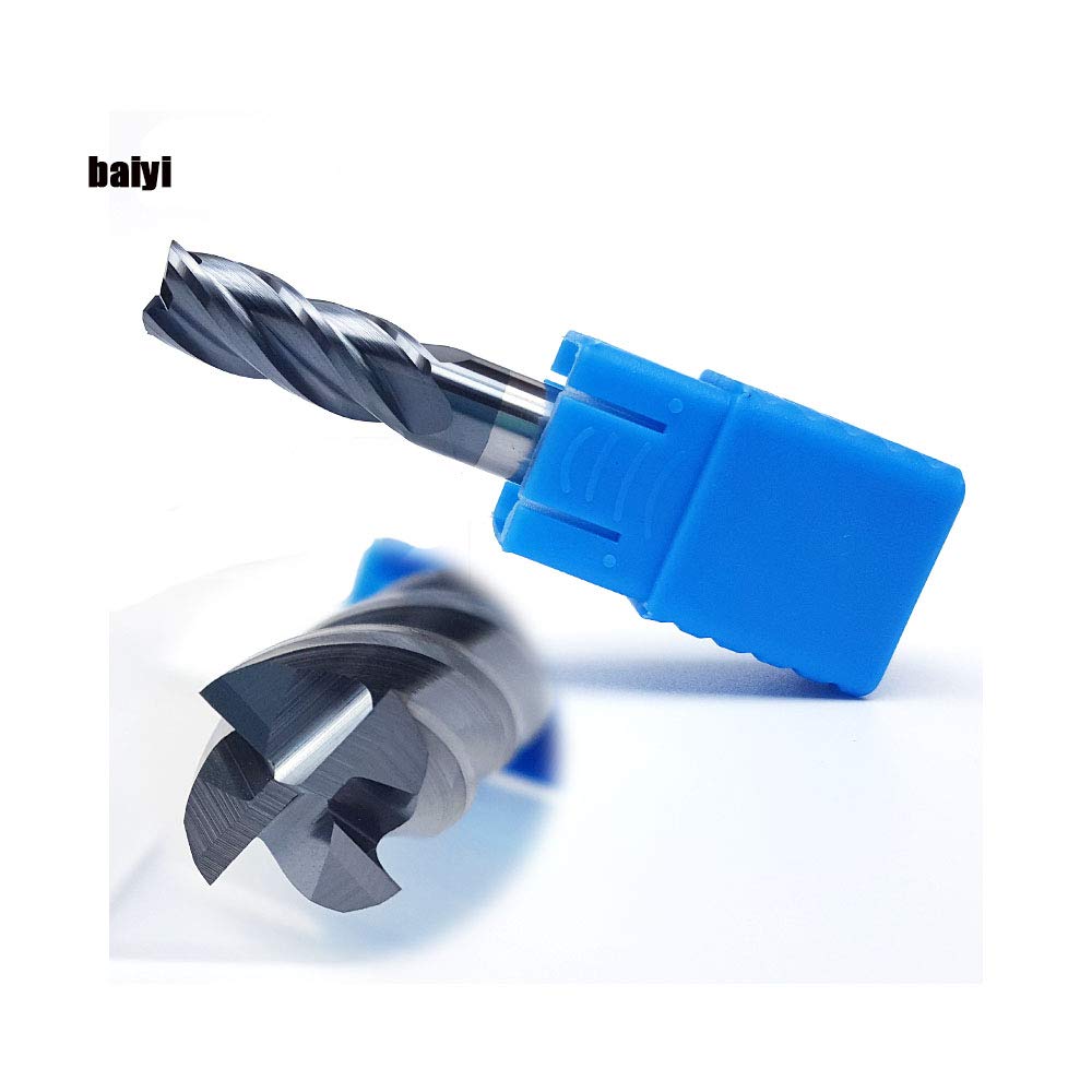1/8 Carbide Square End Mill 4 Flute AlTiN Pack of 2 Y20192