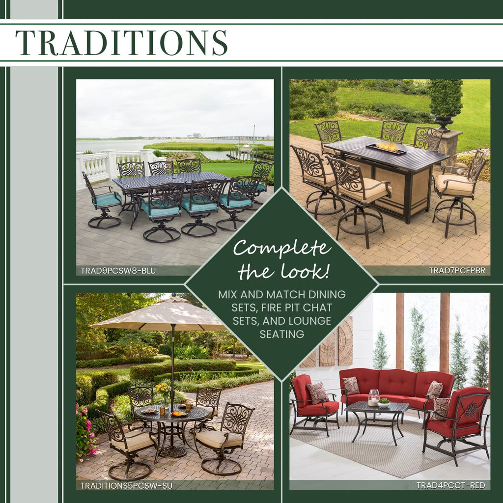 11-Piece Aluminum Outdoor Dining Set X35710