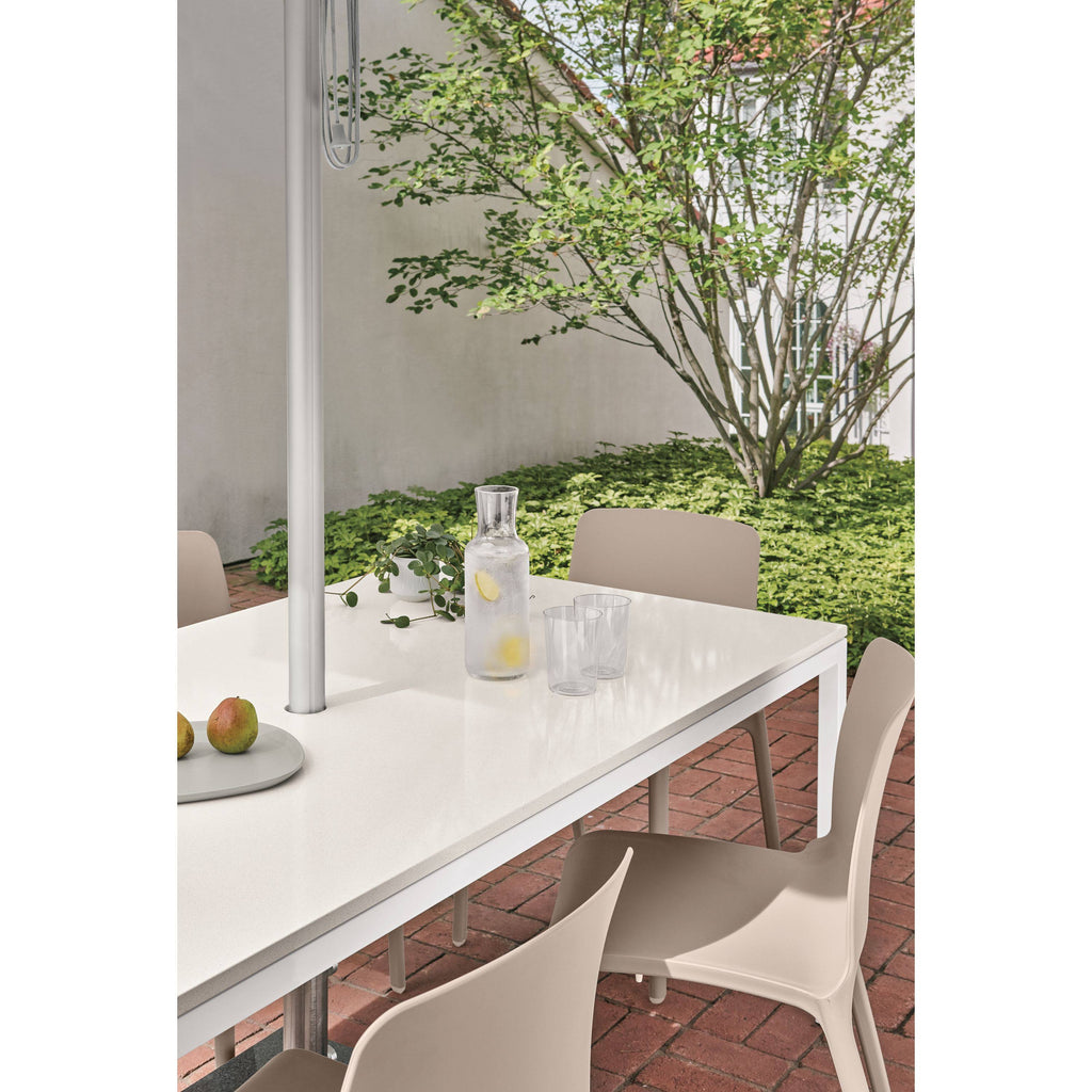 Grey Recycled HDPE Patio Table Y420
