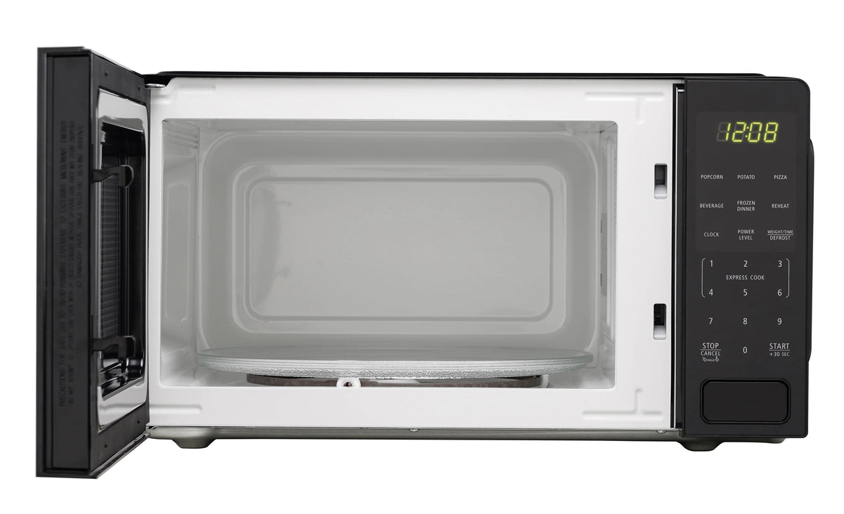 1.1 Cu ft 1000 Watts Black Countertop Microwave Oven A7236