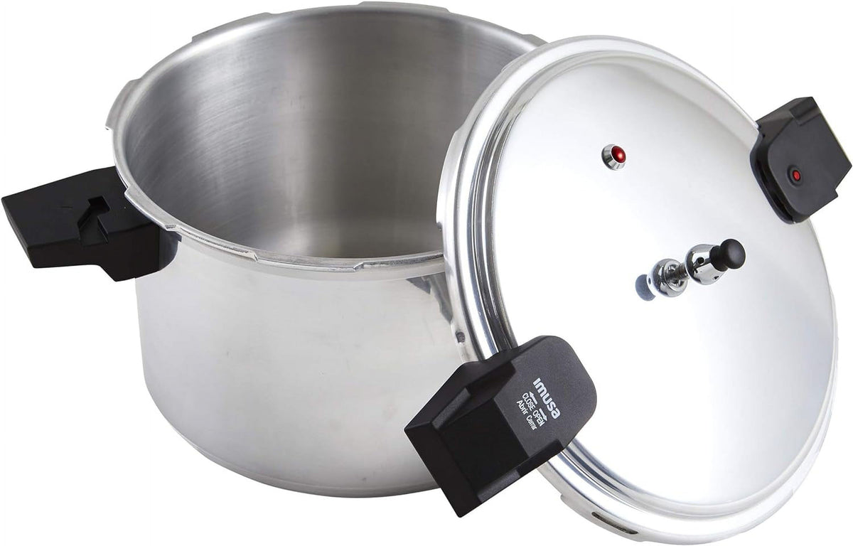 16Qt Jumbo Stovetop Pressure Cooker With Regulator And Side Handles J731017
