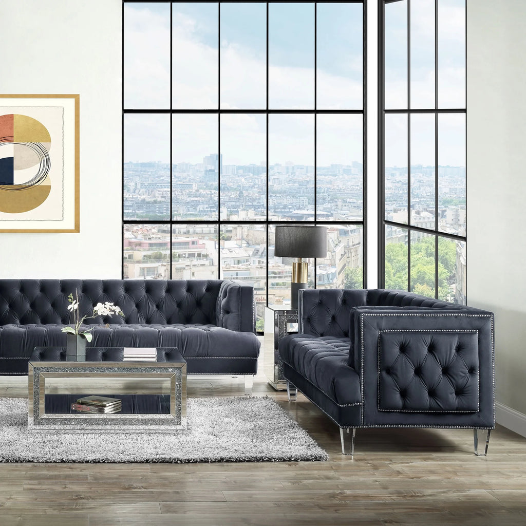 Charcoal Loveseat J972