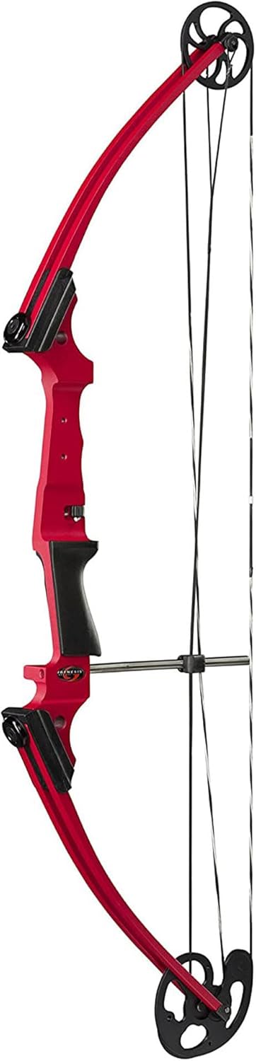 Red 4 Pack Adjustable Draw Length Compound Bow Z992180