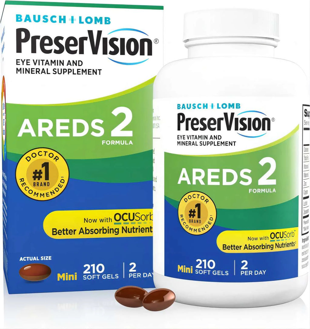 210 Softgels Eye Vitamin & Mineral Supplement M863443