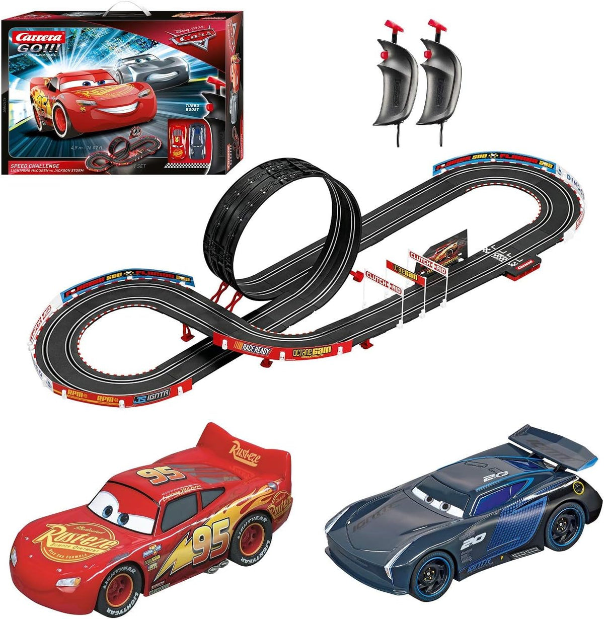 1:43 Scale Electric Slot Car Racing Track Set C281297