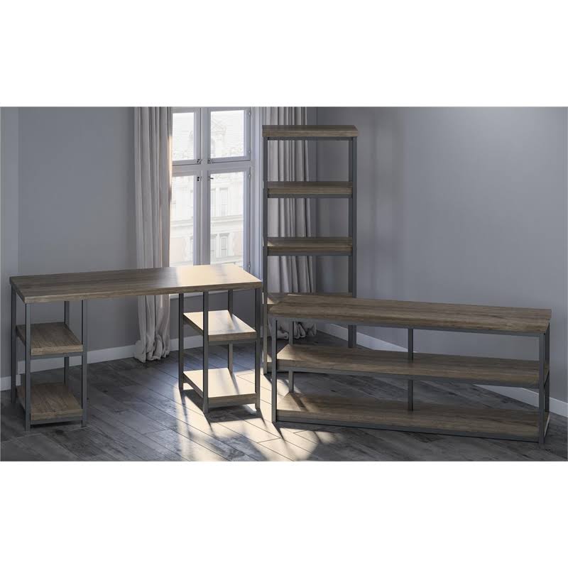 Weathered Oak Desk Z224