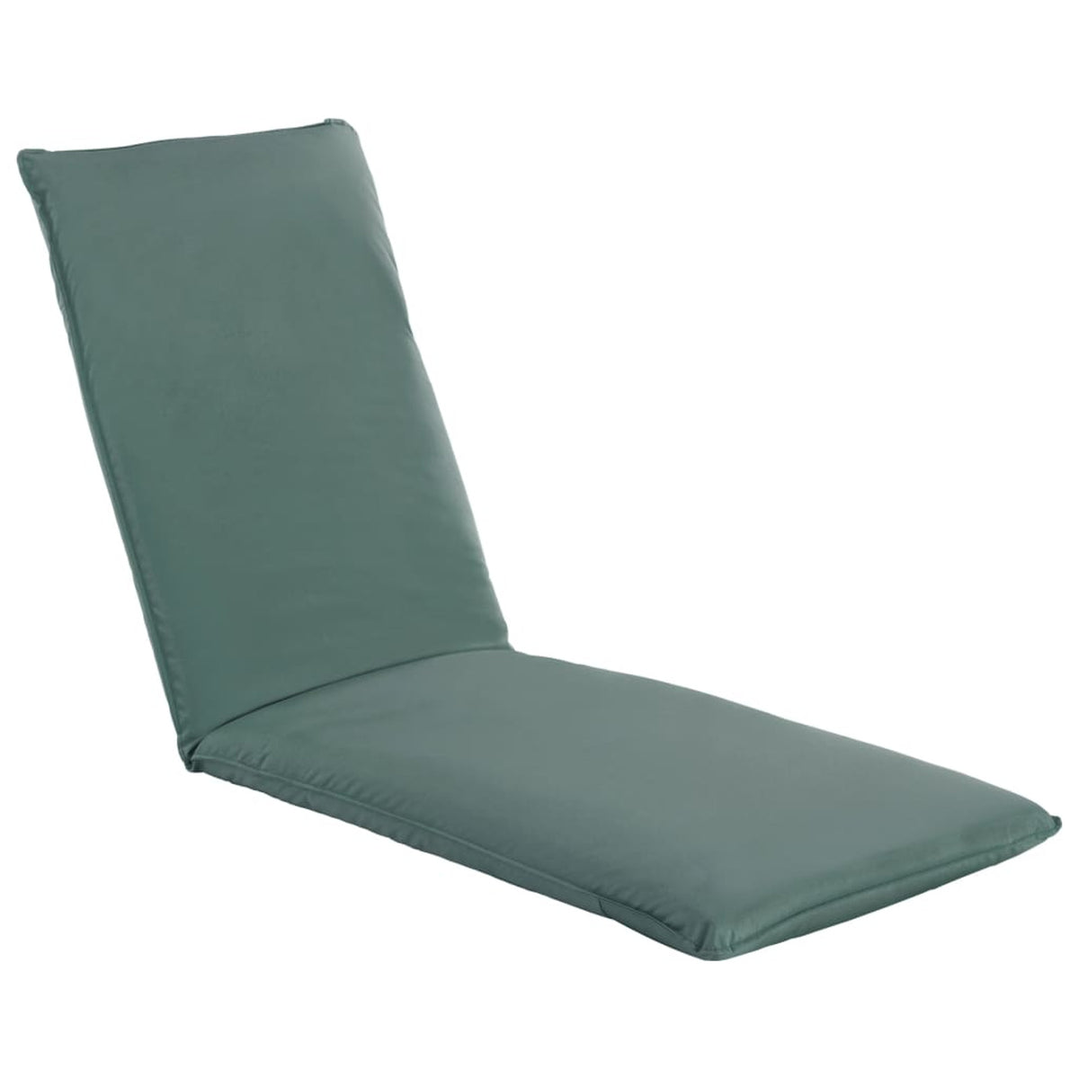 Folding Sun Lounger Oxford Fabric Chaise Lounge Chair Gray X9037