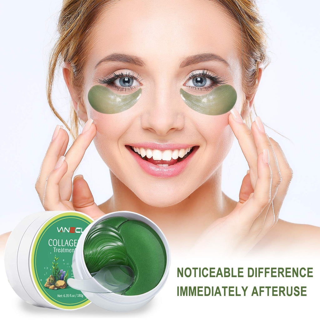 Green Seaweed Under Eye Patches 30 Pairs S60853