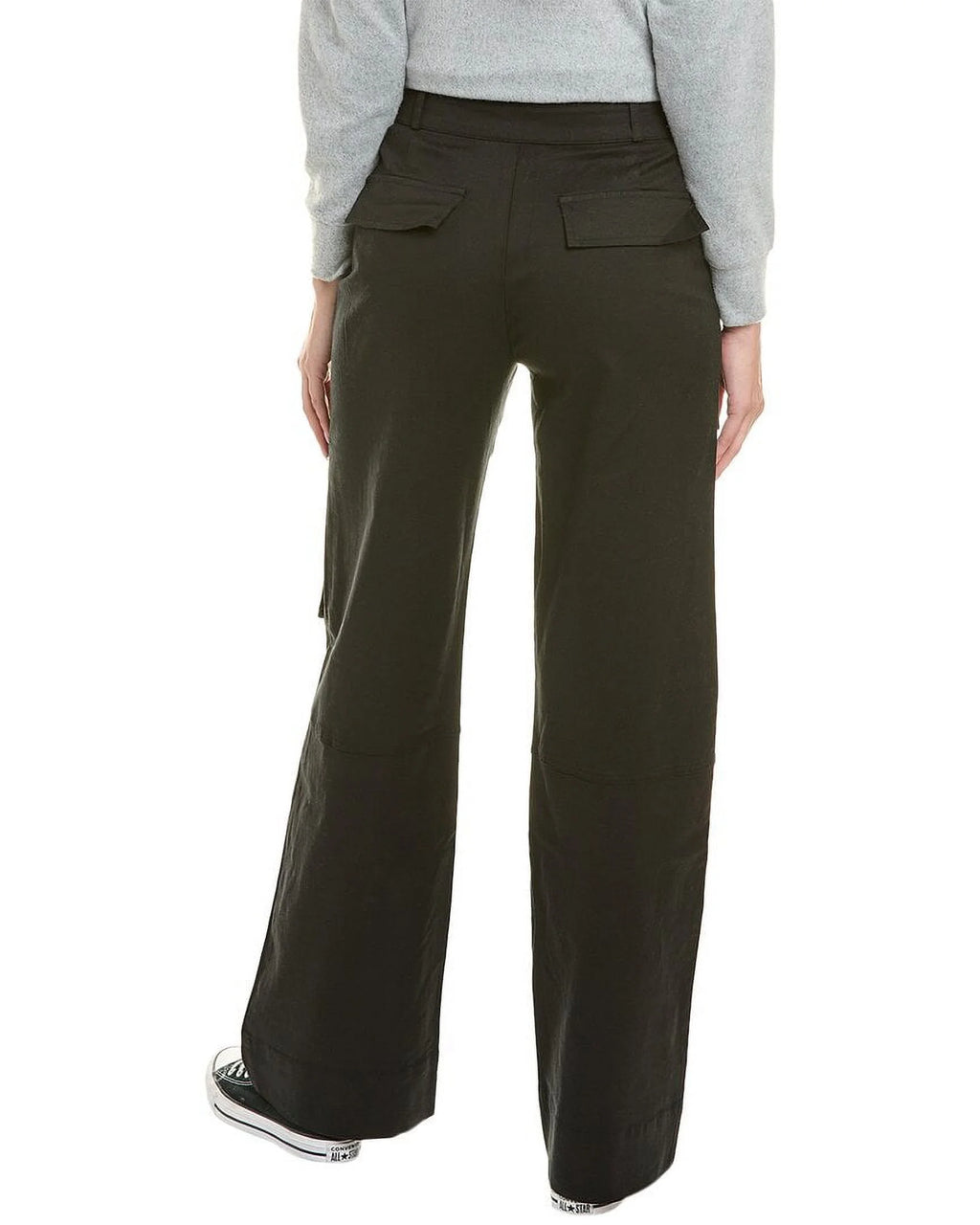 Womens Wide Leg Cargo Pant Q550687