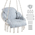 Hanging Hammock Swing Chair with Cushion Y140
