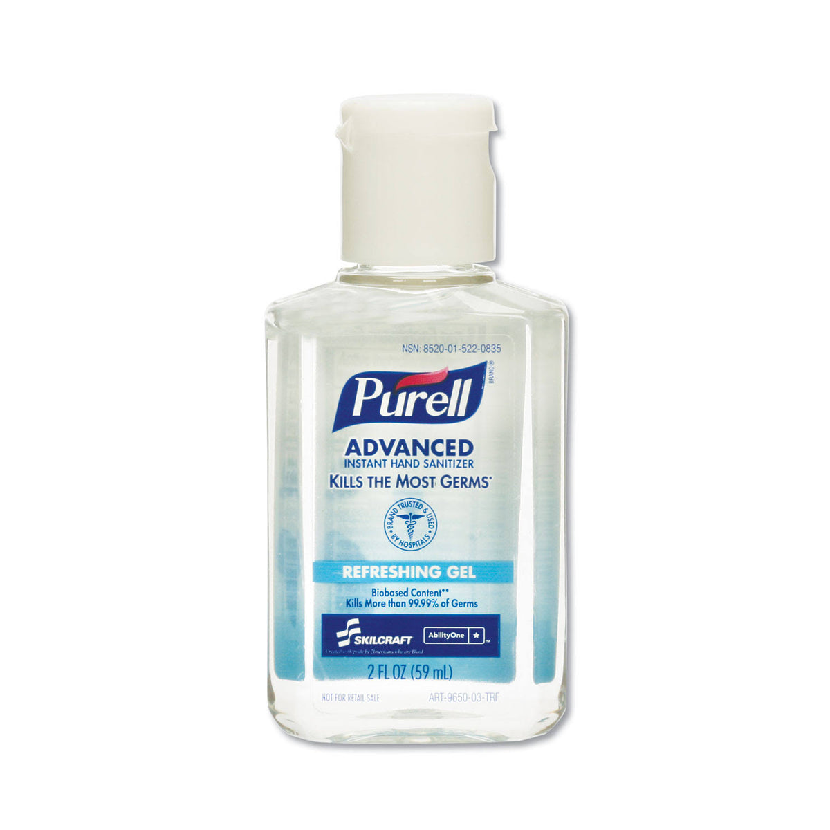 Purell Instant Hand Sanitizer Personal Pump Bottle 2 oz. 24/Box E72539
