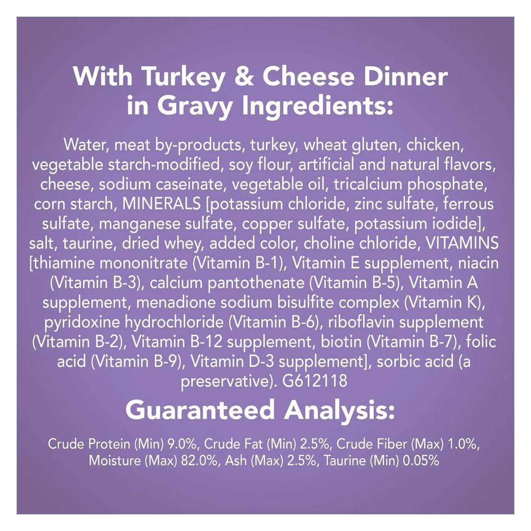Turkey & Cheese Wet Cat Food H605