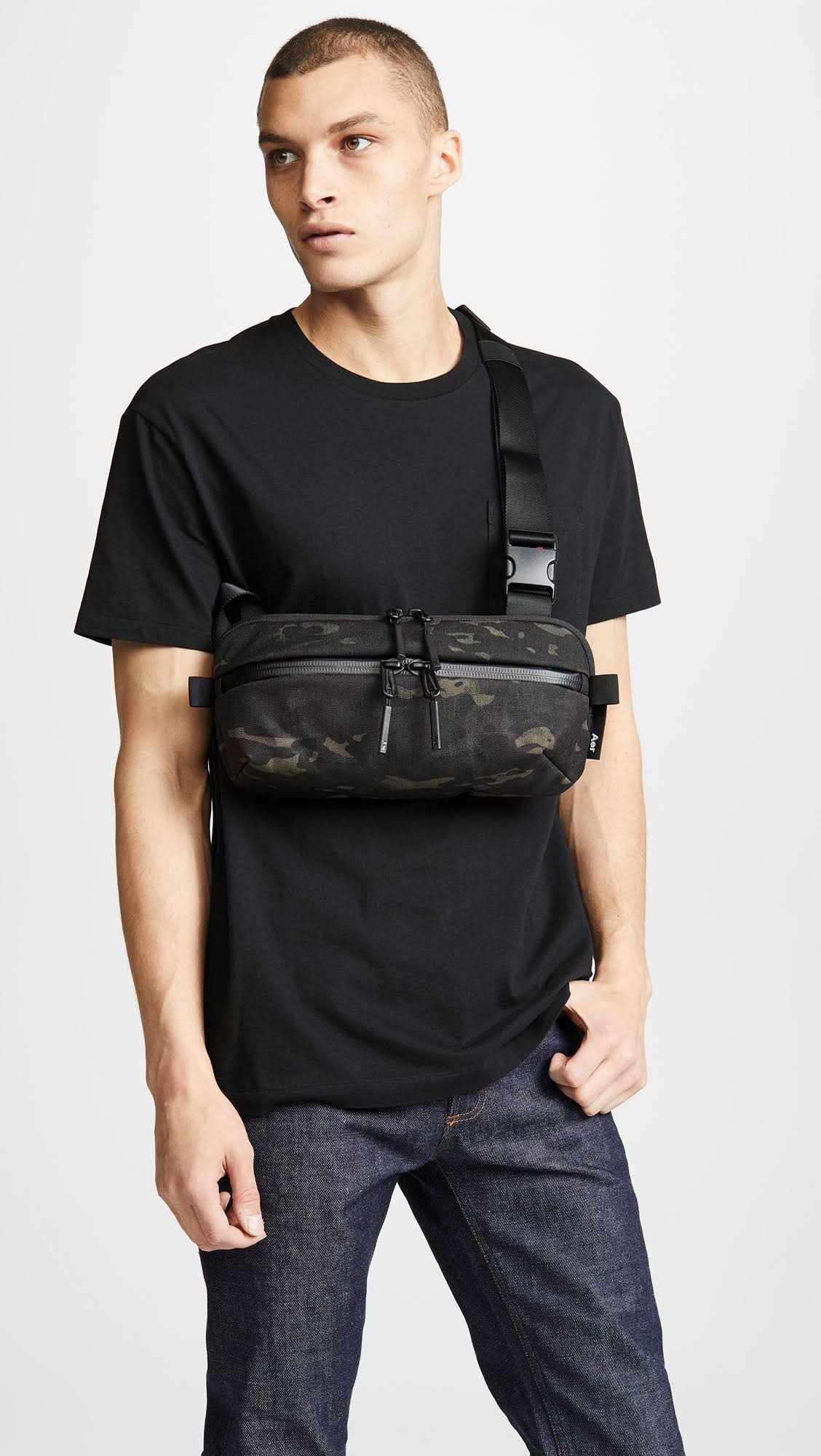 Black Camo One Size Sling Bag G506555