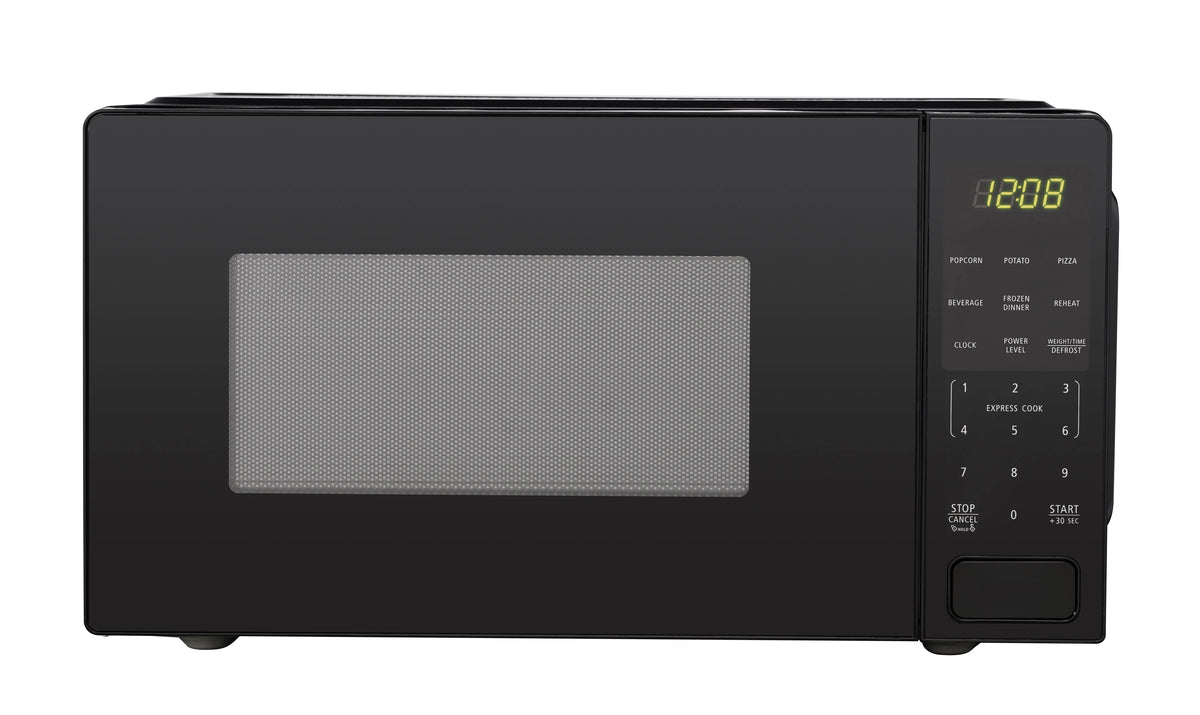 1.1 Cu ft 1000 Watts Black Countertop Microwave Oven A7236