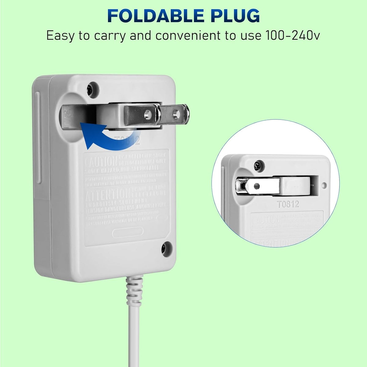 AC Charger Power Adapter Compatible with Nintendo 3DS A1742