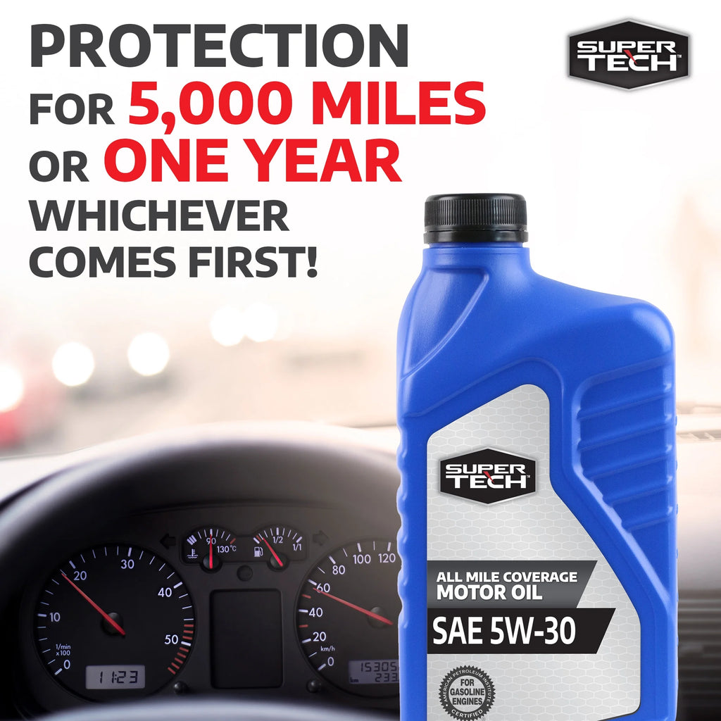 Synthetic Blend Motor Oil SAE 5W-30, 1 Quart D892