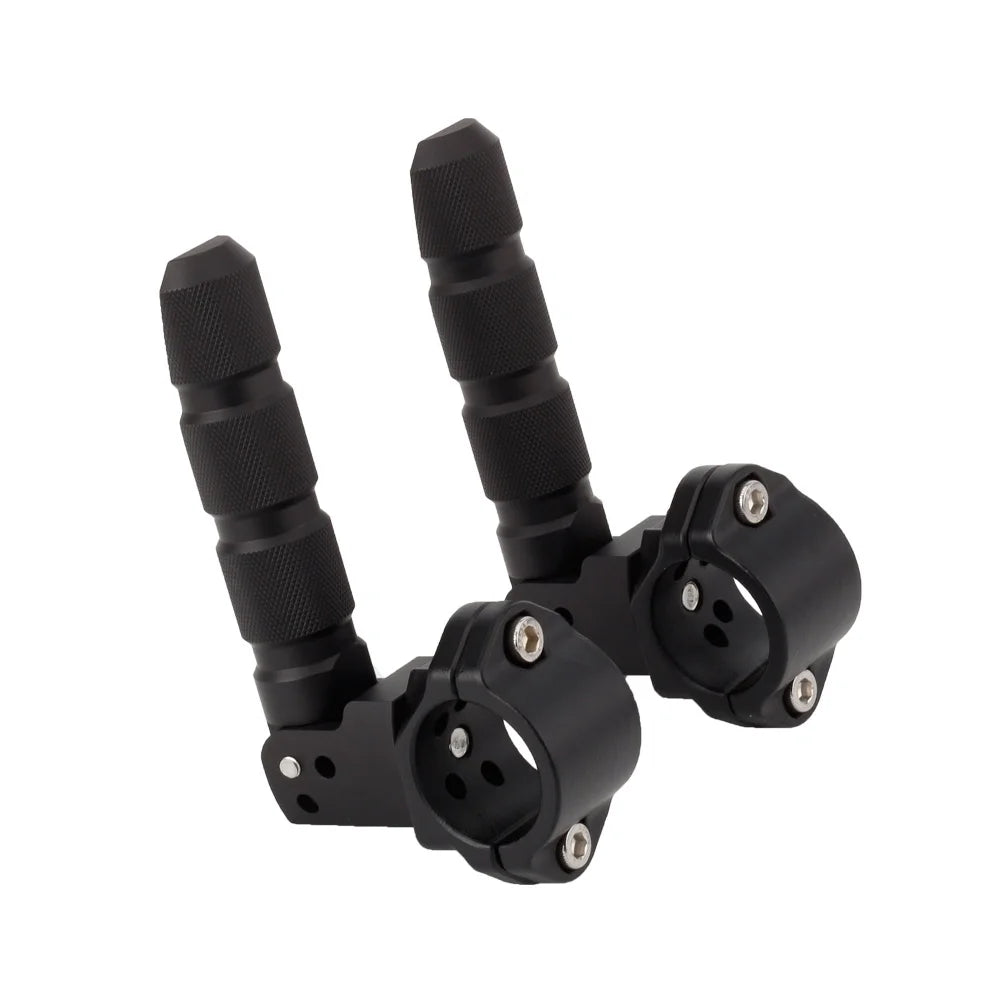 Universal Motorcycle 360 Rotatable Highway Crash Bar Foot Pegs Q175
