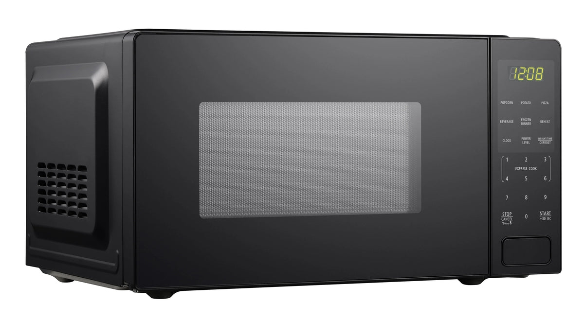 1.1 Cu ft 1000 Watts Black Countertop Microwave Oven A7236