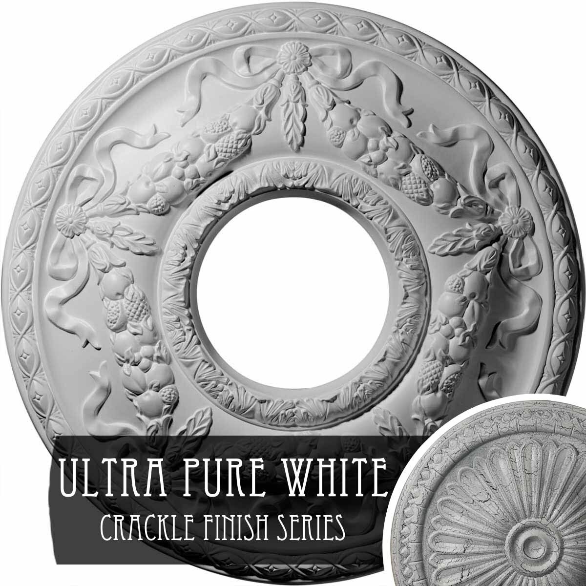 22 1/8x22OD x 7 1/4x22ID x 1 3/4x22P Ceiling Medallion U4578