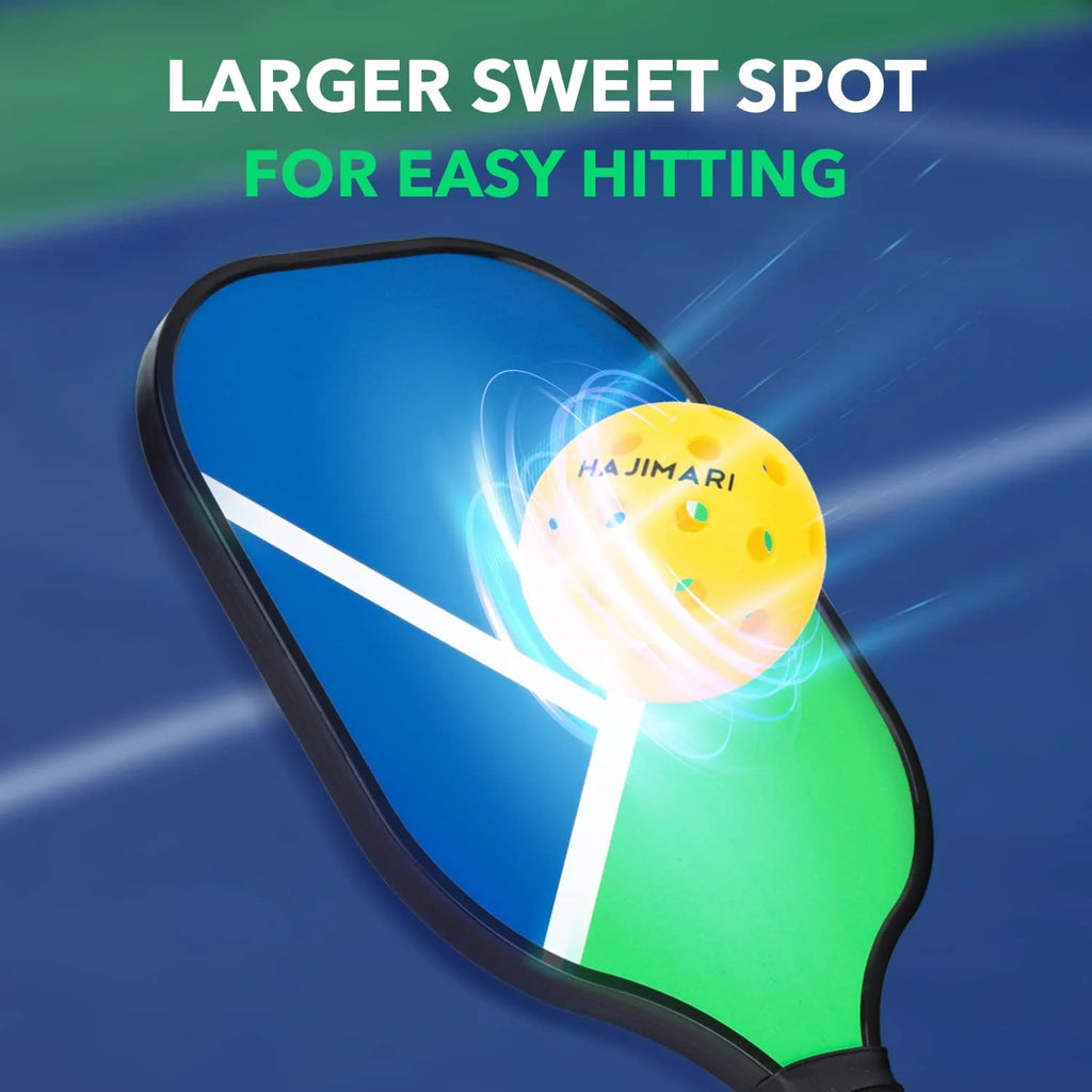 Pickleball Paddle Set of 2 with Balls and Carry Bag W589