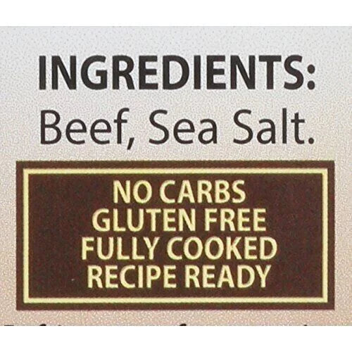 (12 Pack) Ground Beef 14 oz Can Fully Cooked X591866