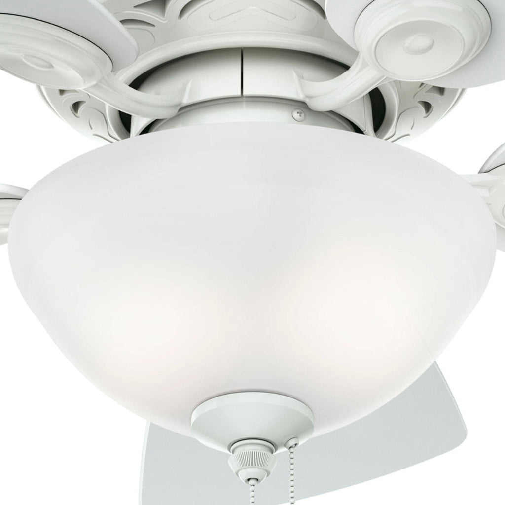 Brushed Nickel Ceiling Fan with Light Z74196