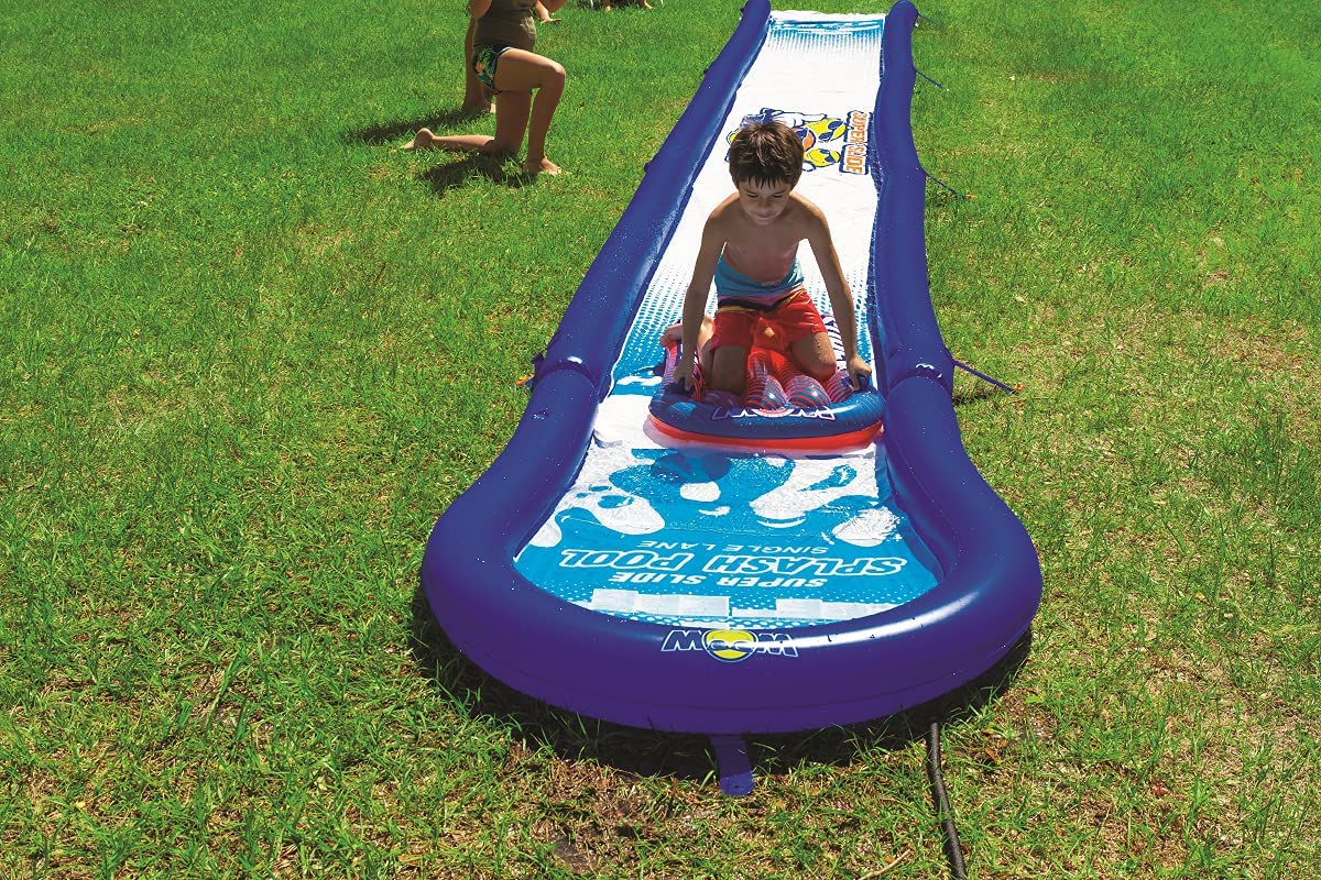 Single Lane Slide with Attached Pool J86566