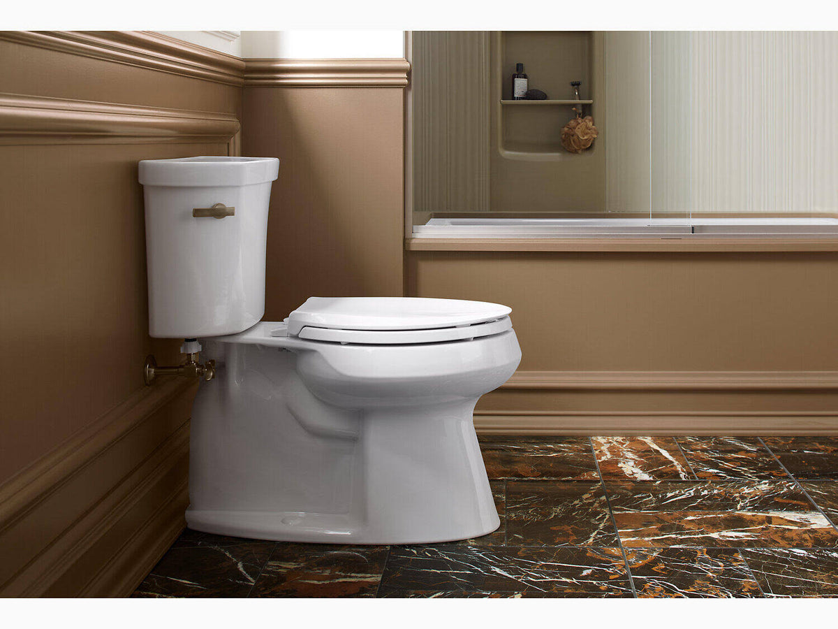 Biscuit Elongated Two Piece Toilet A5592