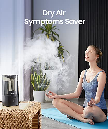 Black Cool Mist Ultrasonic Humidifier B1163