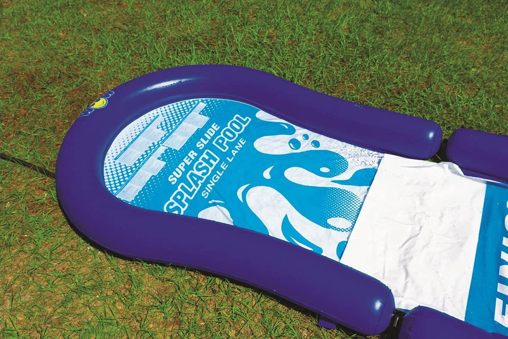 Single Lane Slide with Attached Pool J86566
