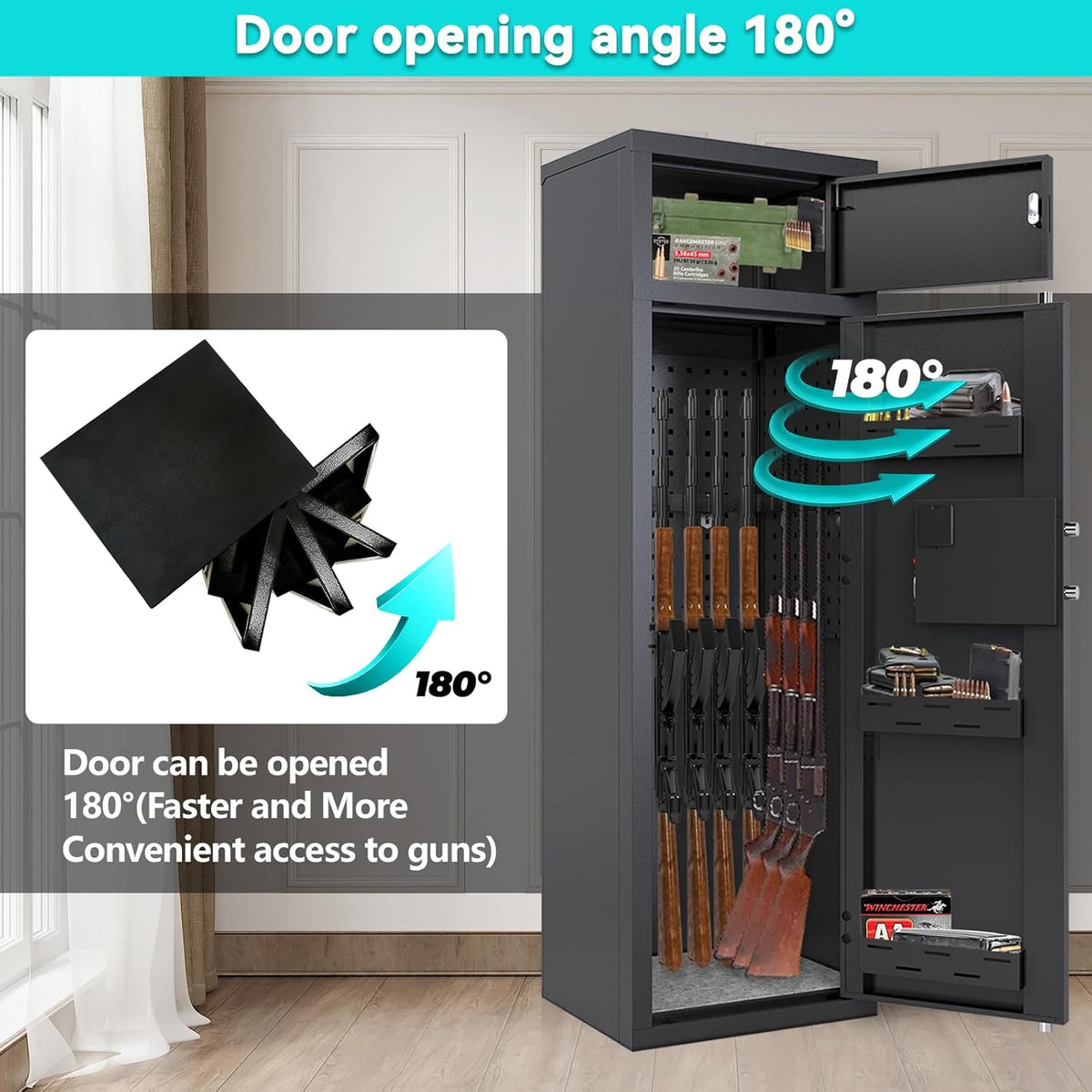 10-12 Gun Safe with Keypad L8050