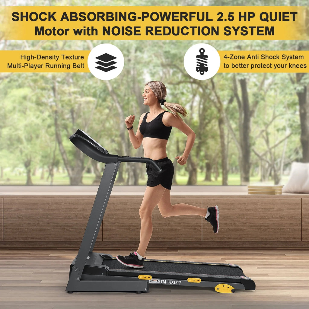 Incline Electric Treadmill 220lbs Max S70902