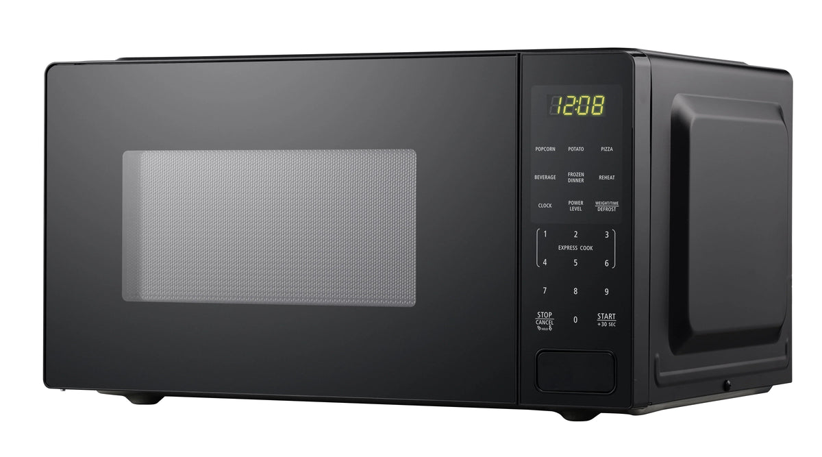 1.1 Cu ft 1000 Watts Black Countertop Microwave Oven A7236