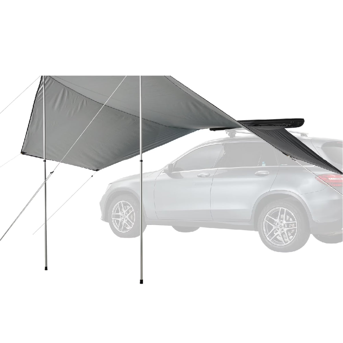 Lightweight Roof Top Side Awning W13936
