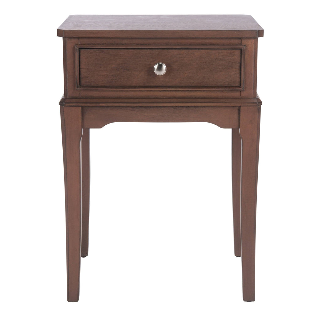 White 1-Drawer Accent Table B425436