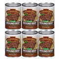 (12 Pack) Ground Beef 14 oz Can Fully Cooked X591866