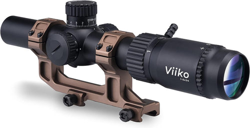 1-5x24 LPVO Scope with Half Mildot Reticle Y2597