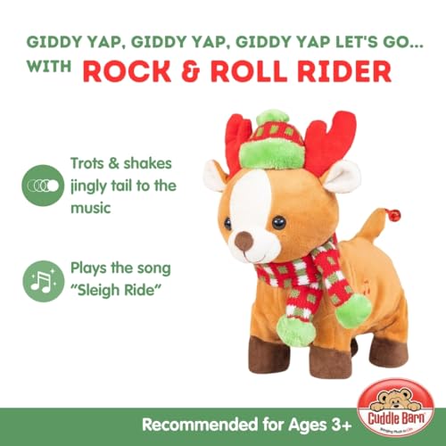 Animated Singing Christmas Reindeer P6600