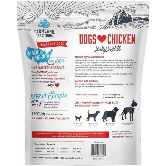 Chicken Jerky Dog Treats E3866