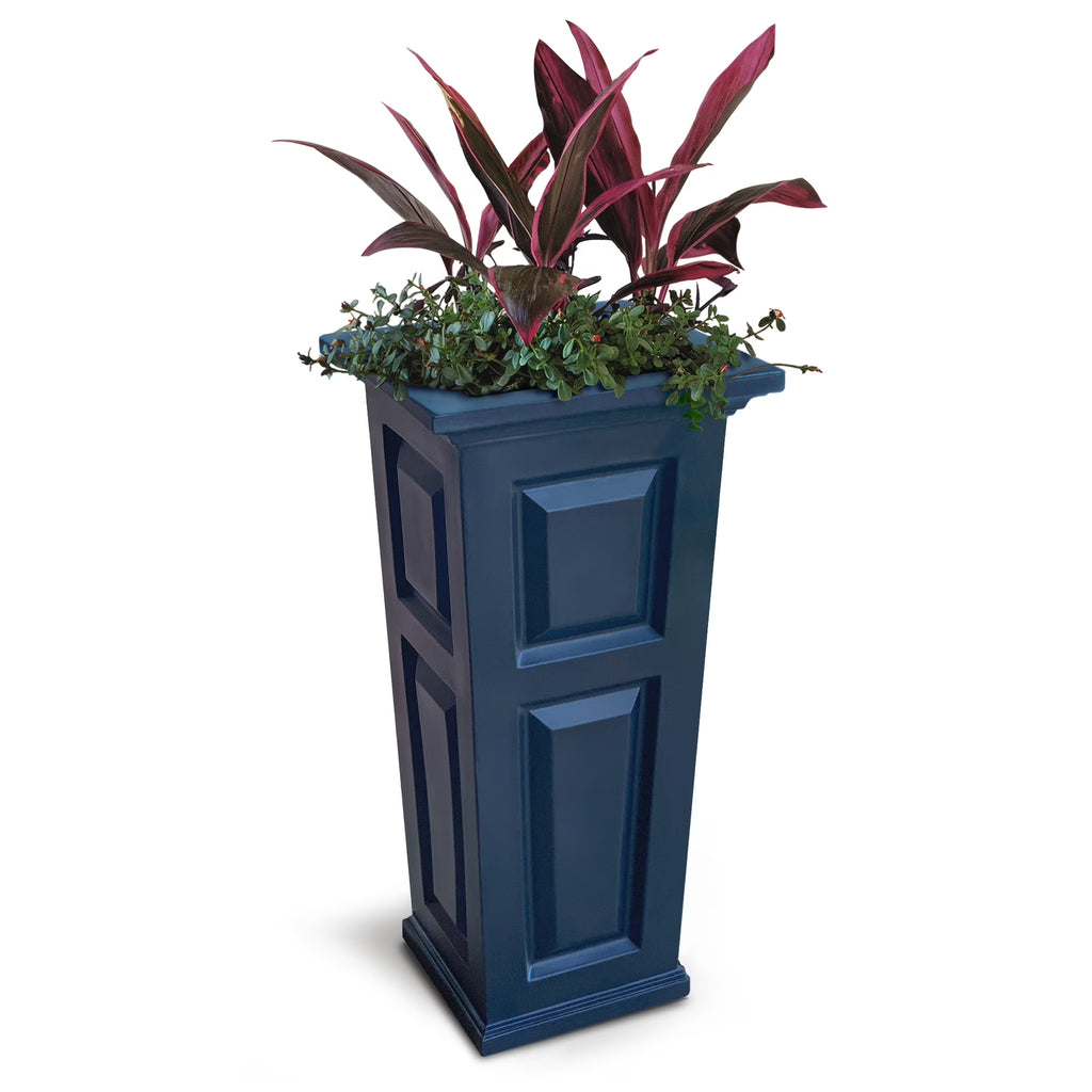 Neptune Blue Polyethylene Planter P113