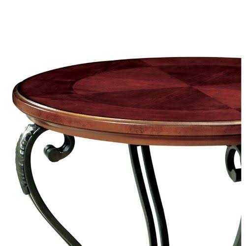 Brown Cherry End Table J924
