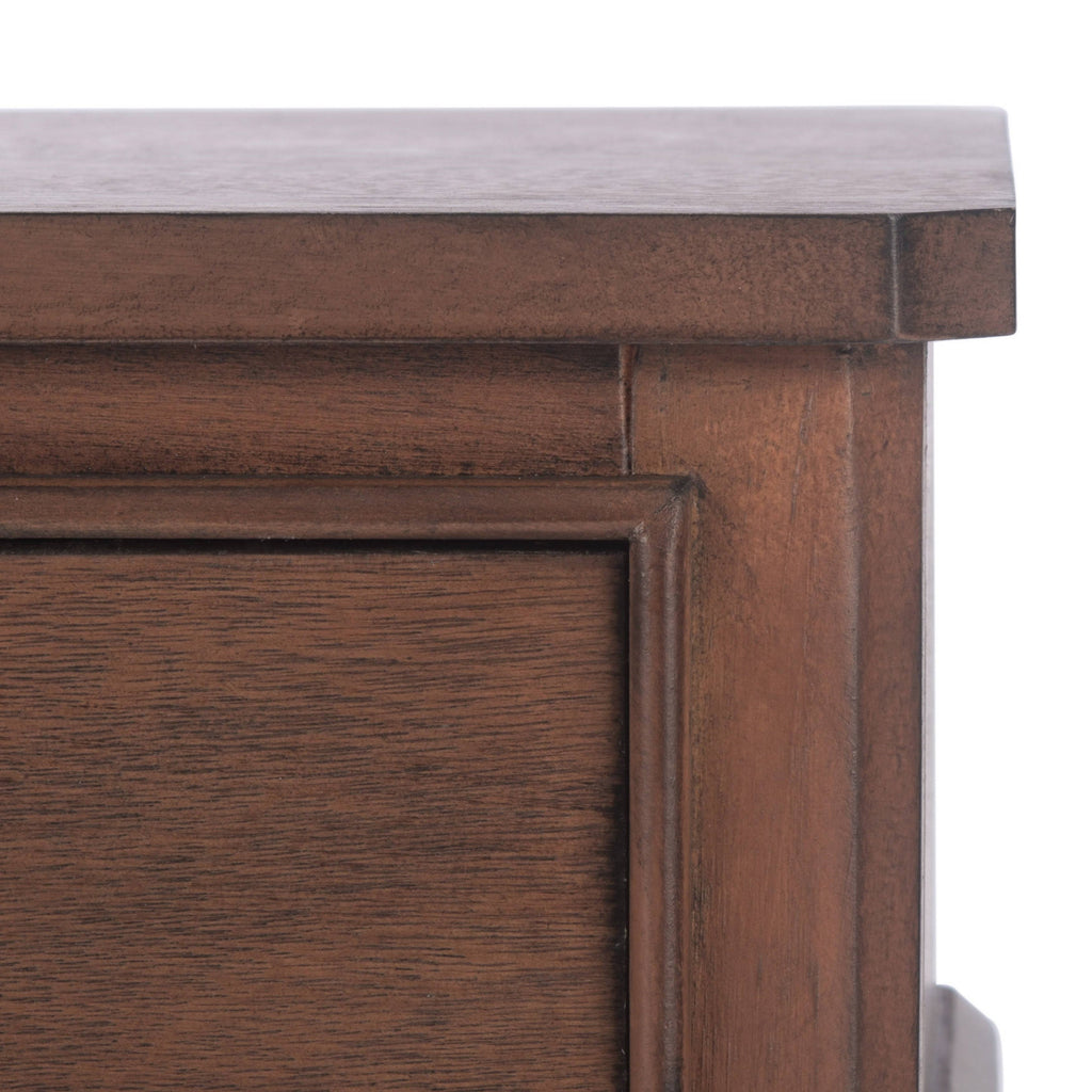 White 1-Drawer Accent Table B425436