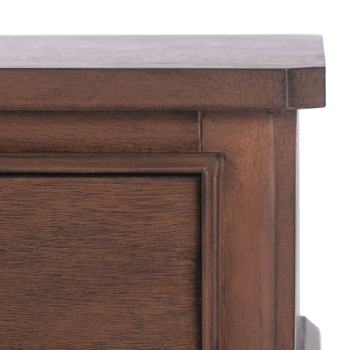 White 1-Drawer Accent Table B425436