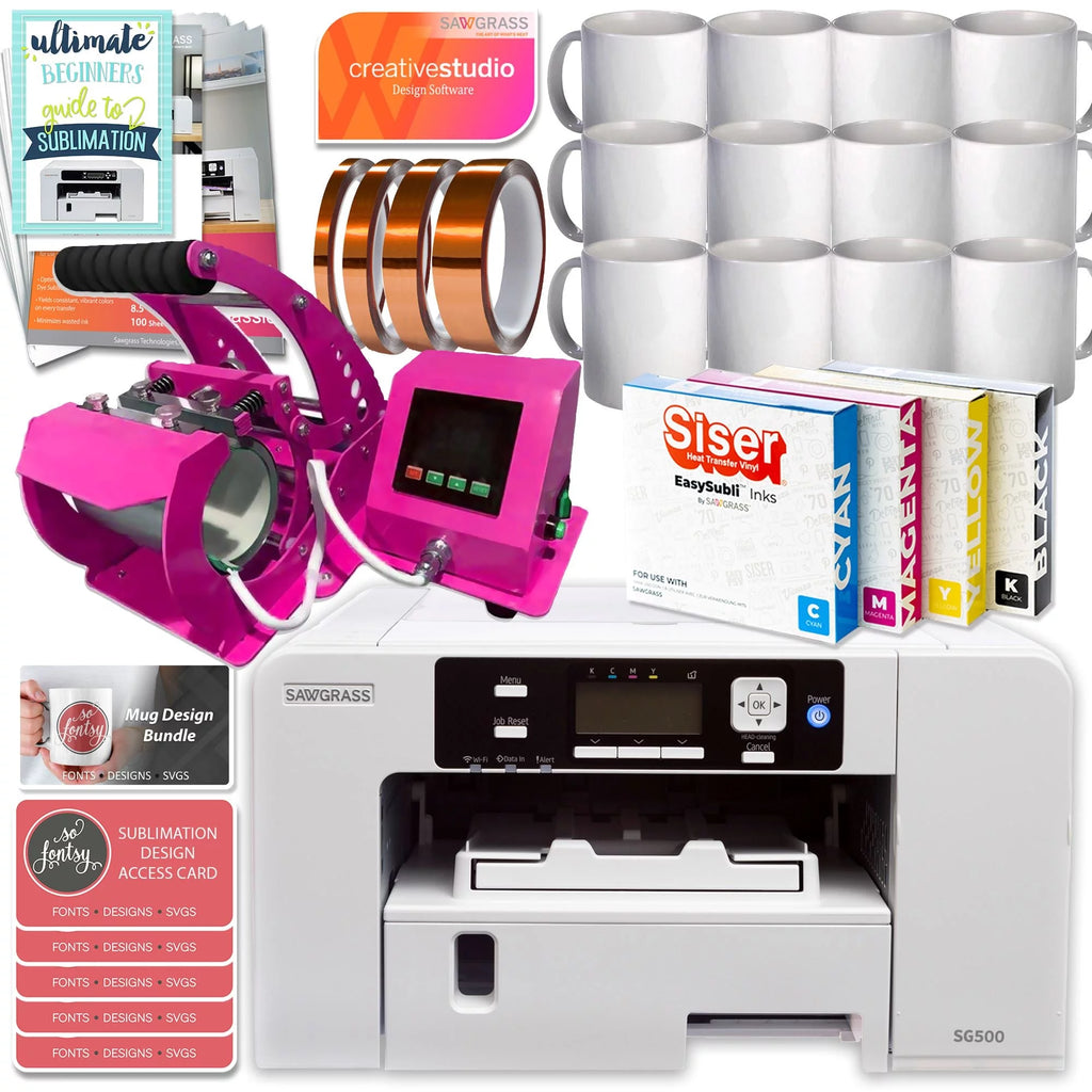 Sublimation Printer with Mug Press Bundle U1169