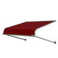 4 ft. Aluminum Awning in Brick Red F832