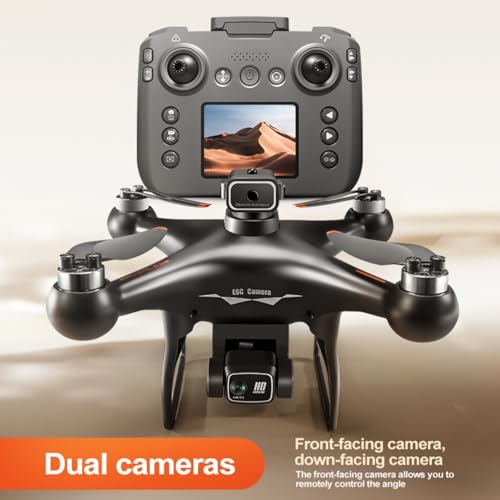 Screen Display Remote Control Dual Camera 360 Degree Flip FPV Drone Q33617
