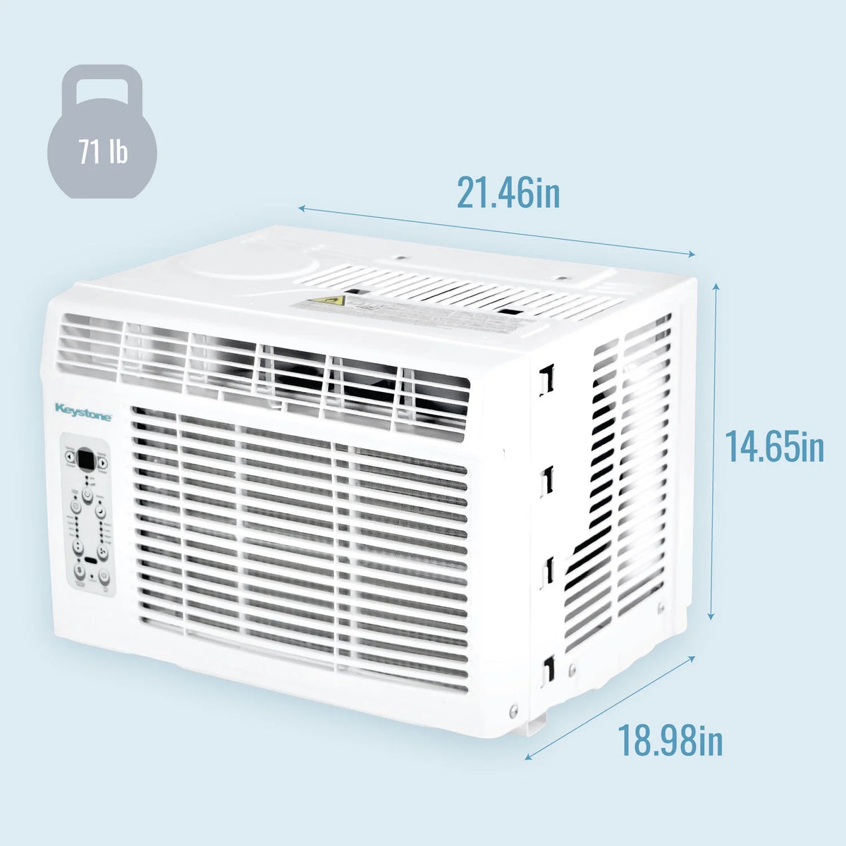 14,500 BTU Window Air Conditioner with Remote Control L817