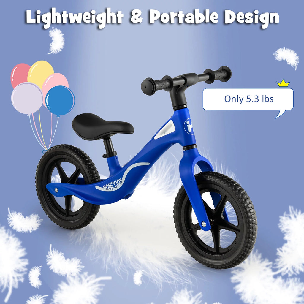 Kids Balance Bike with Rotatable Handlebar Red P81526