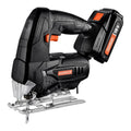 18V Cordless Jig Saw Kit with Battery and Charger W6794